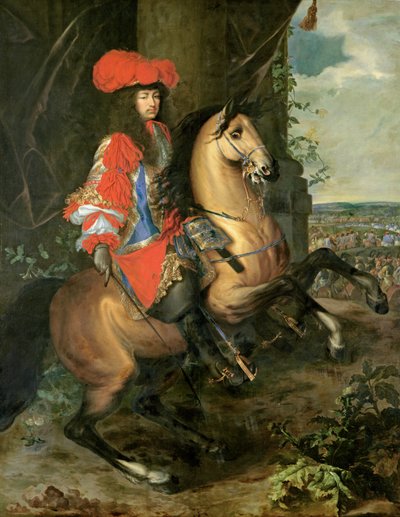 Portrait équestre de Louis XIV (1638-1715) - Charles Le Brun